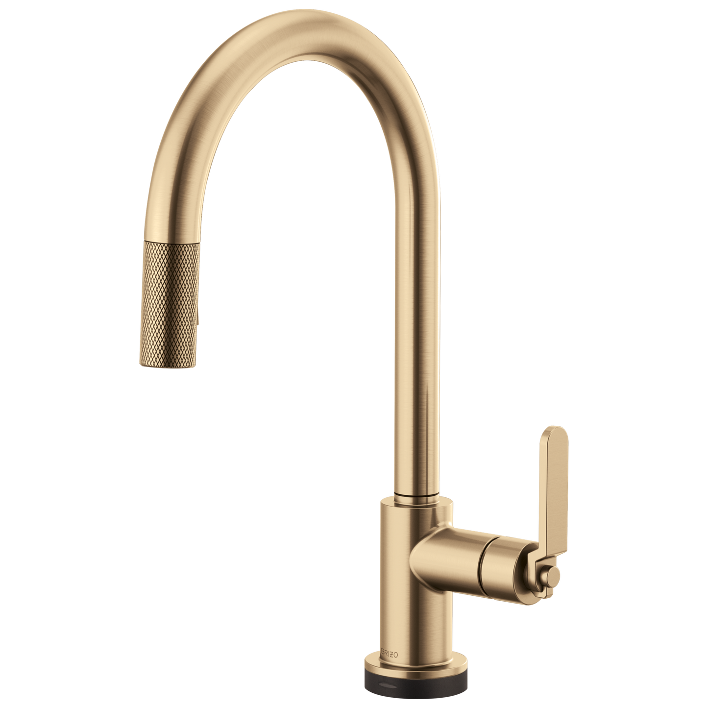 Brizo Smarttouch Pull Down Kitchen Faucet With Arc Spout And Industrial Handle