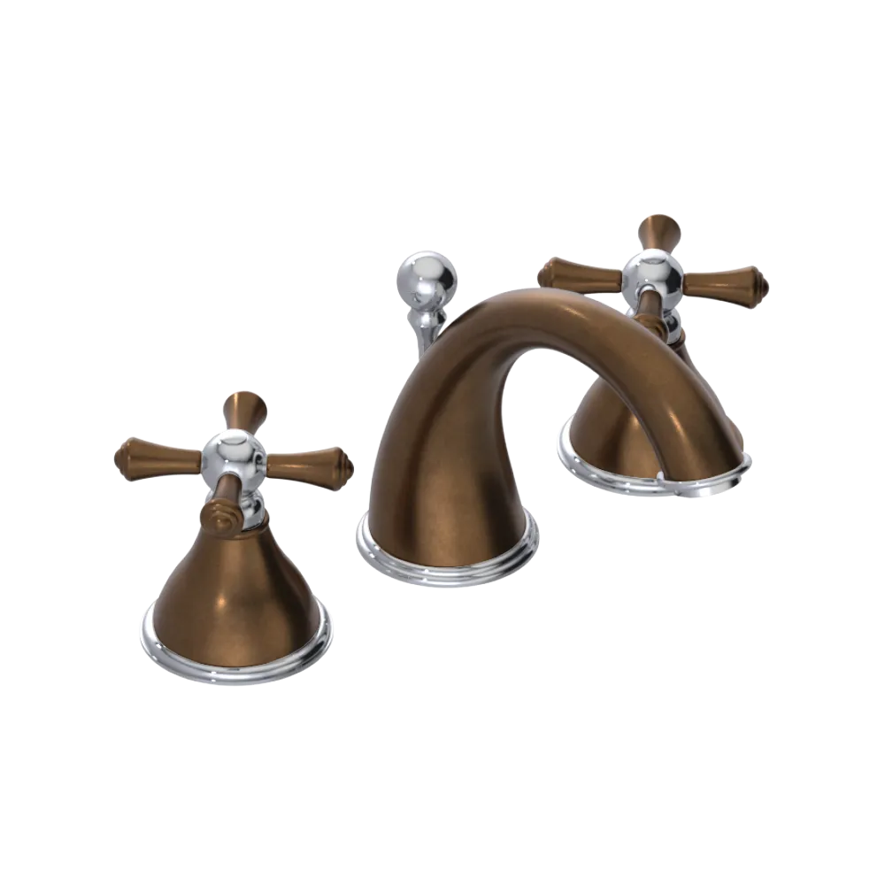 Rubinet Widespread Lav. Set. (less drain) Tuscan Brass