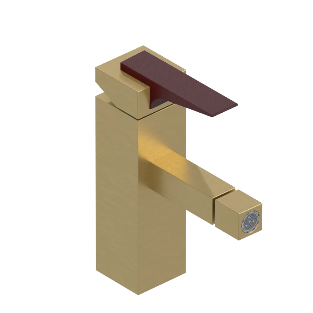 Rubinet Single Control Bidet Fitting (less drain) Satin Gold
