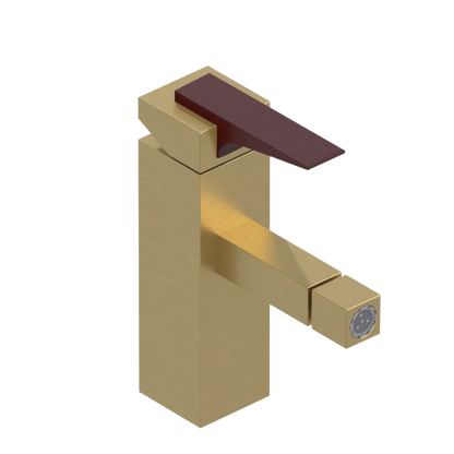 Rubinet Single Control Bidet Fitting (less drain) Satin Gold