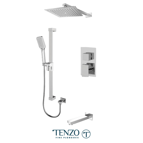 Tenzo 3 Functions Slick 3-Way Shower Kit