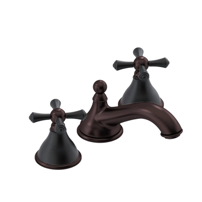 Rubinet Widespread Lav. Set. (less drain) Oil Rubbed Bronze