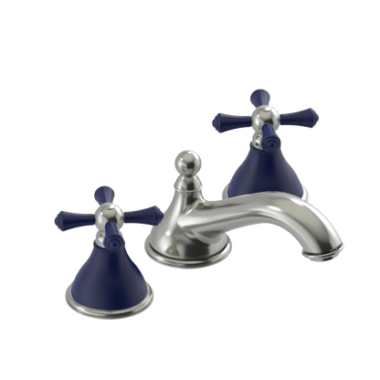 Rubinet Widespread Lav. Set. (less drain) Satin Nickel