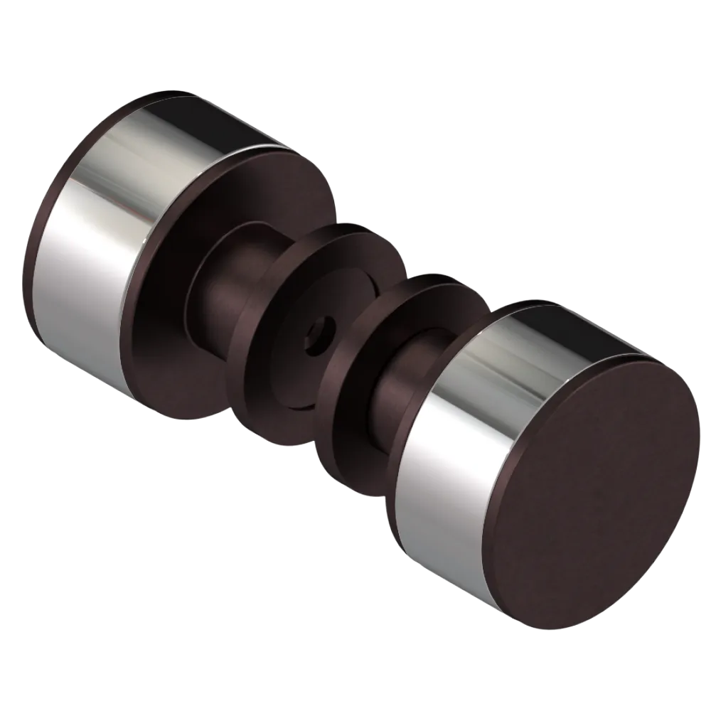 Rubinet Shower Door Knob (set) Oil Rubbed Bronze