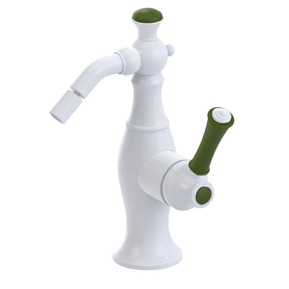 Rubinet Single Control Bidet Fitting (less drain) White