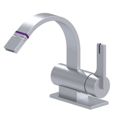 Rubinet Single Control Bidet Fitting (less drain) Satin Chrome