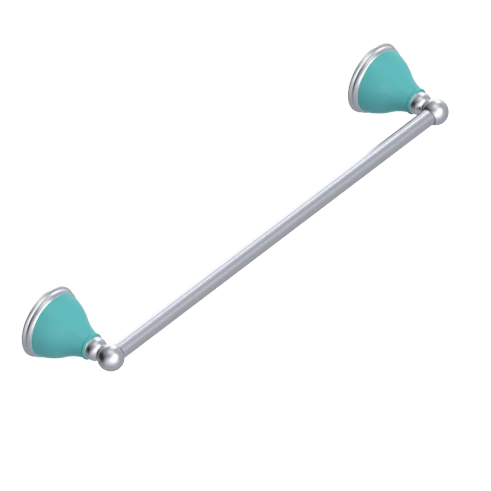 Rubinet Towel Bar 18" Satin Chrome
