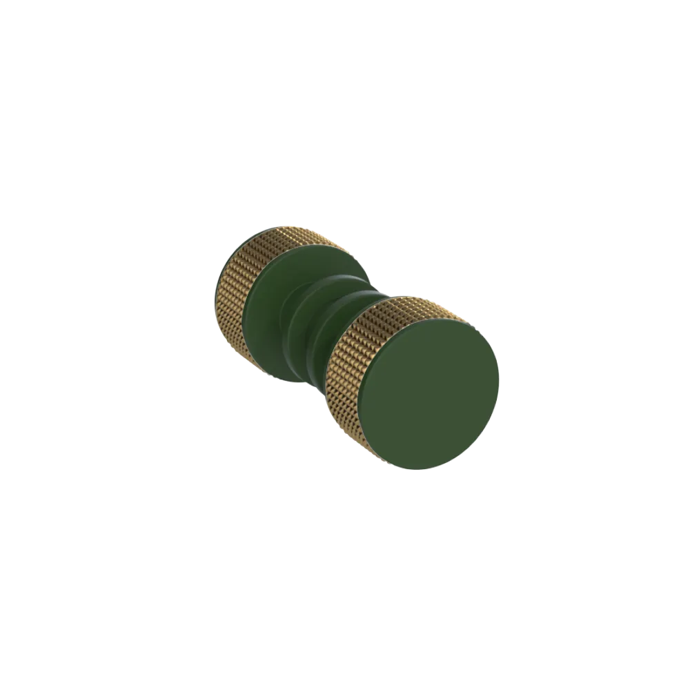 Rubinet Shower Door Knob (set) Green Envy