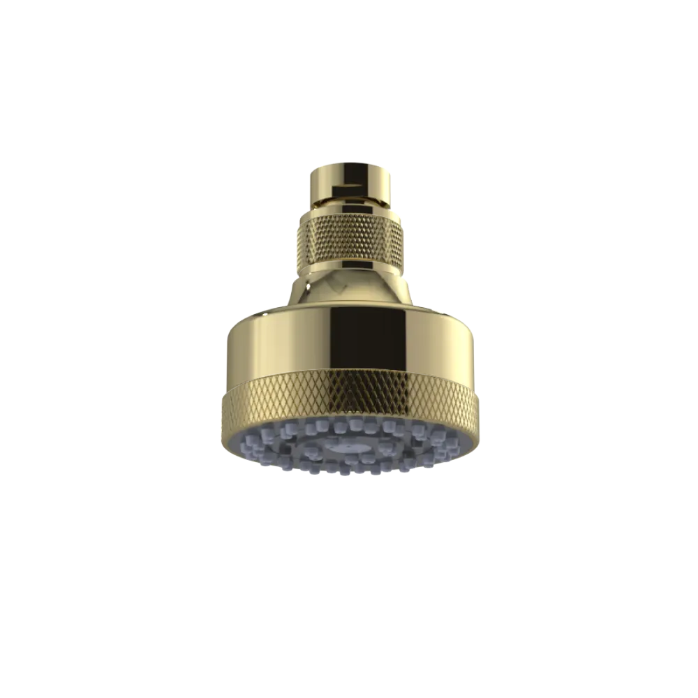 Rubinet 3 FUNCTION SHOWER HEAD Natural Brass