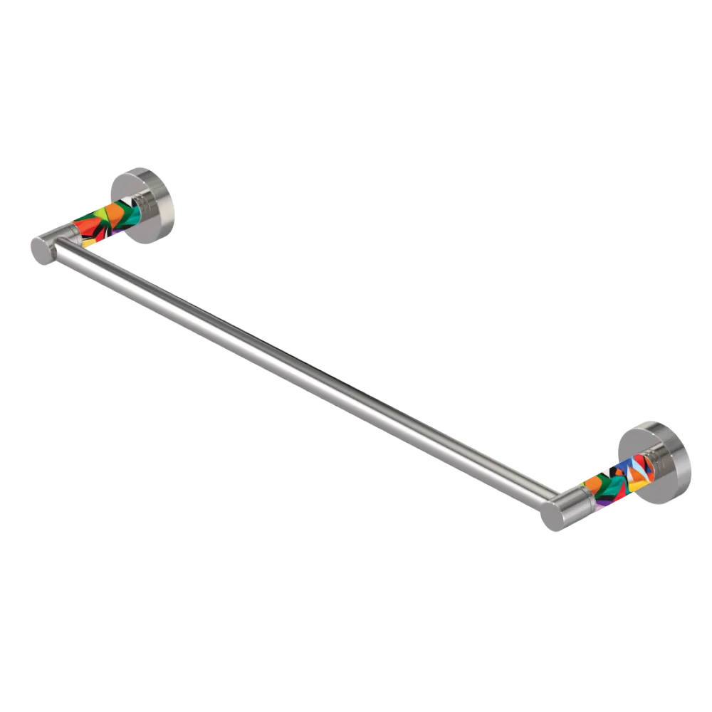 Rubinet Towel Bar 18" Polished Nickel