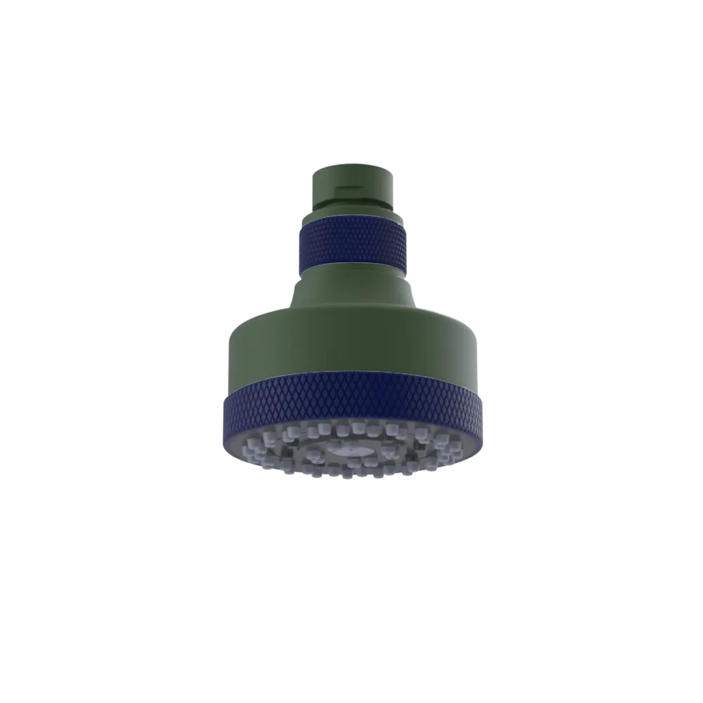 Rubinet 3 FUNCTION SHOWER HEAD Green Envy