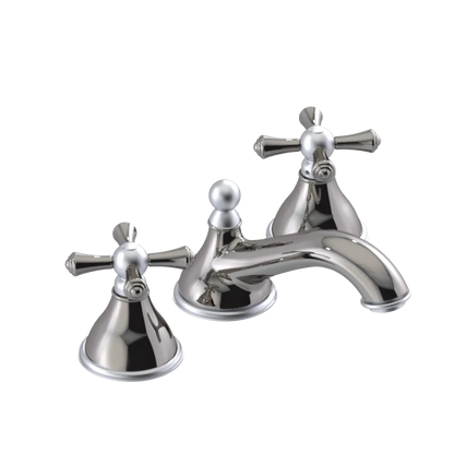 Rubinet Widespread Lav. Set. (less drain) Polished Nickel