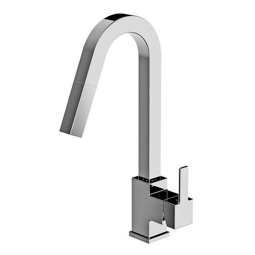 Aquabrass Tiramisu pull-down dual stream mode kitchen faucet