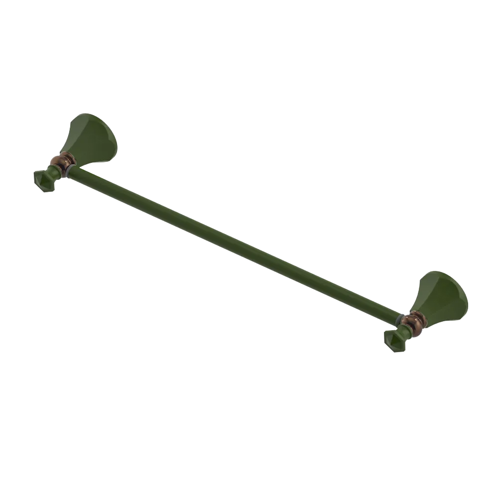 Rubinet Towel Bar 24" Green Envy