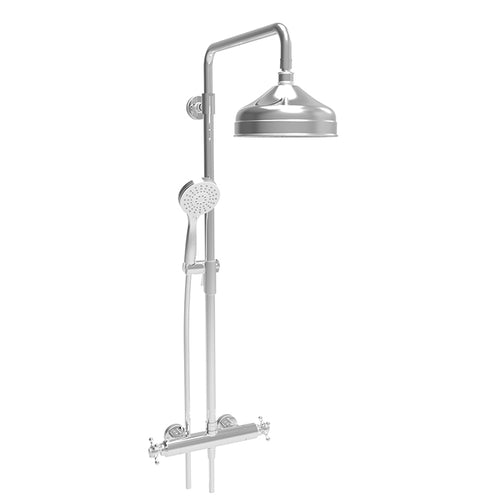 Baril Complete thermostatic shower kit on column