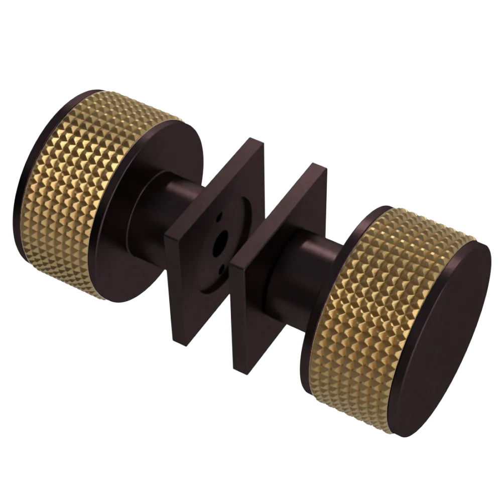 Rubinet Shower Door Knob (set) Oil Rubbed Bronze