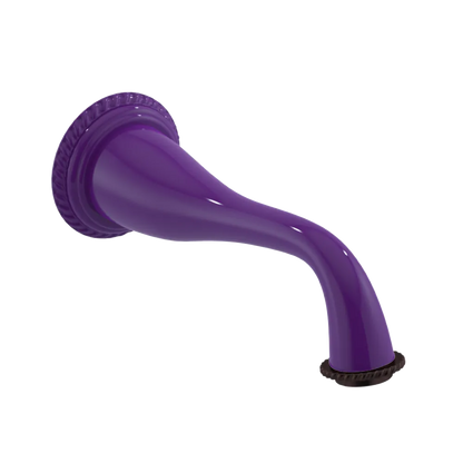 Rubinet Tub Filler Spout Wall Mount Purple Haze