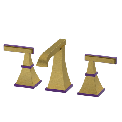 Rubinet Widespread Lav. Set. (less drain) Antique Brass Matt