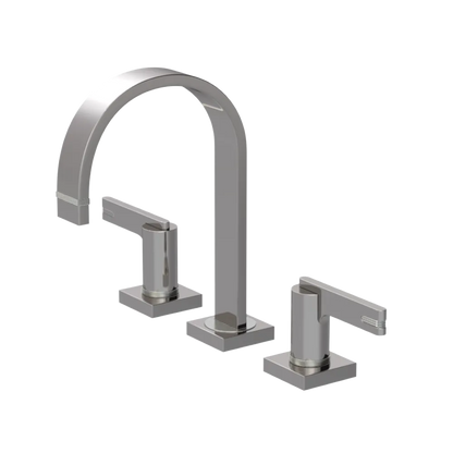 Rubinet Widespread Lav. Set. (less drain) Polished Nickel