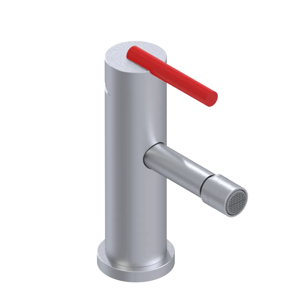 Rubinet Single Control Bidet Fitting (less drain) Satin Chrome