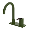Rubinet 4" Centre Single Control Lav. Set. (less drain) Green Envy