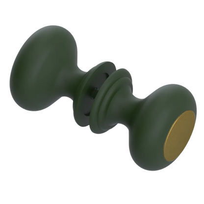 Rubinet Shower Door Knob (set) Green Envy