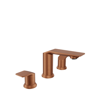 Baril 8" c/c lavatory faucet, drain included