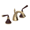 Rubinet Widespread Lav. Set. (less drain) Gold