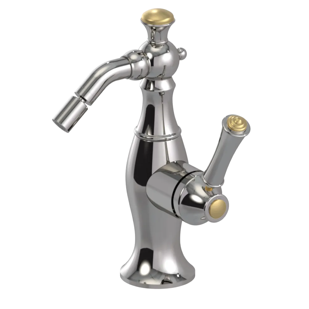 Rubinet Single Control Bidet Fitting (less drain) Polished Nickel