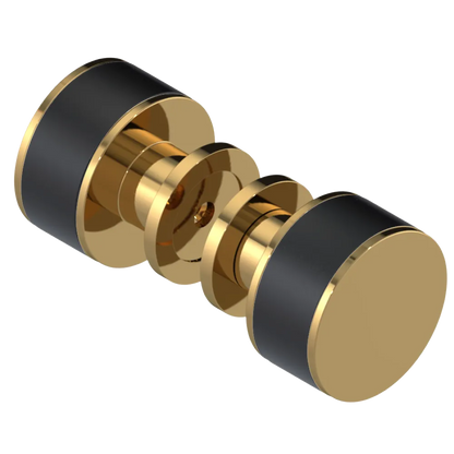 Rubinet Shower Door Knob (set) Gold