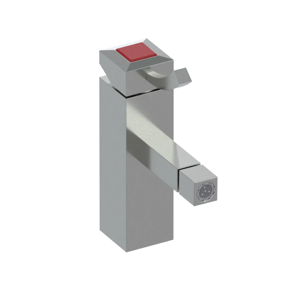 Rubinet Single Control Bidet Fitting (less drain) Satin Nickel