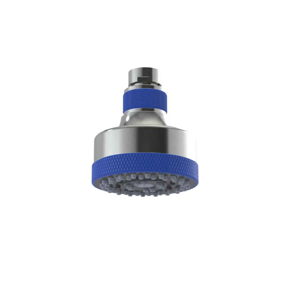 Rubinet 3 FUNCTION SHOWER HEAD Satin Nickel