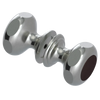 Rubinet Shower Door Knob (set) Satin Nickel