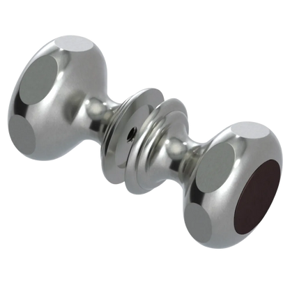 Rubinet Shower Door Knob (set) Satin Nickel