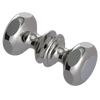 Rubinet Shower Door Knob (set) Polished Nickel