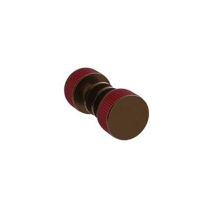 Rubinet Shower Door Knob (set) Tuscan Brass