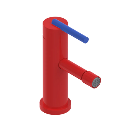 Rubinet Single Control Bidet Fitting (less drain) Red