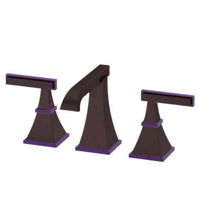Rubinet Widespread Lav. Set. (less drain) Oil Rubbed Bronze