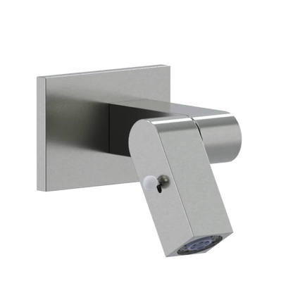 Rubinet Wall Mount Bidet & Foot Rinse with Dual Function Spray Satin Nickel