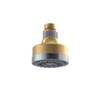 Rubinet 3 FUNCTION SHOWER HEAD Satin Gold