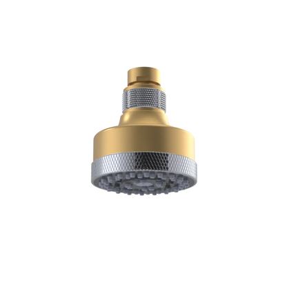 Rubinet 3 FUNCTION SHOWER HEAD Satin Gold