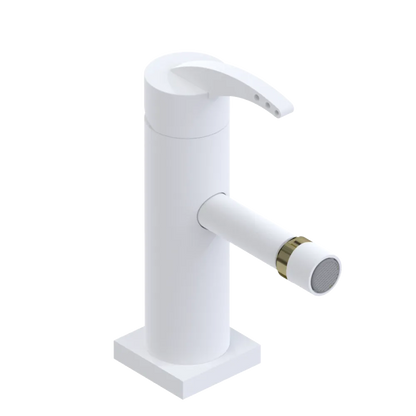 Rubinet Single Control Bidet Fitting (less drain) Matt White