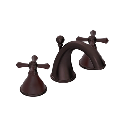 Rubinet Widespread Lav. Set. (less drain) Oil Rubbed Bronze