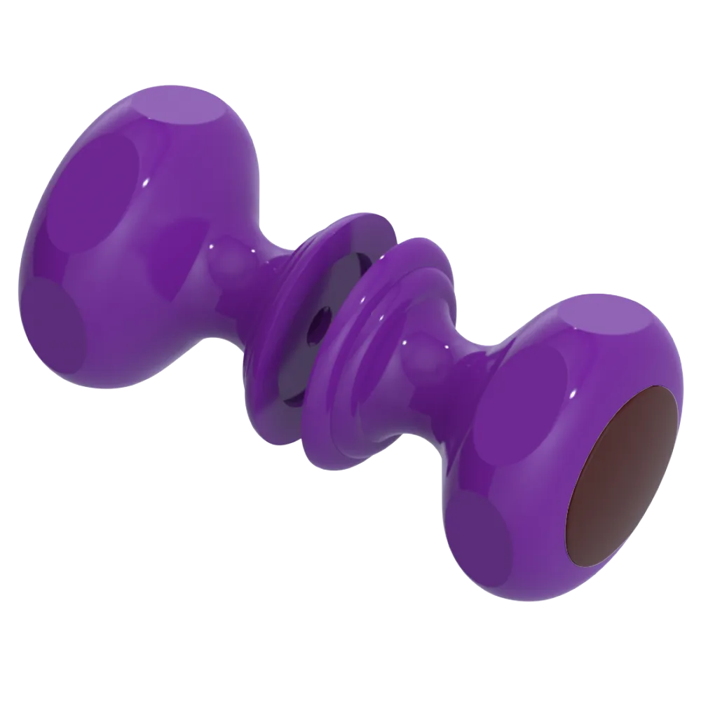 Rubinet Shower Door Knob (set) Purple Haze