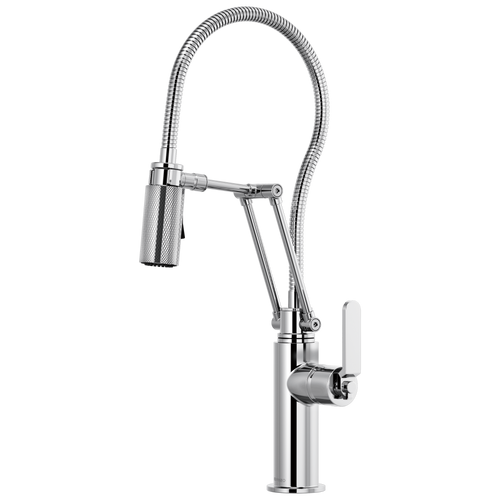 Brizo Articulating Faucet With Finished Hose