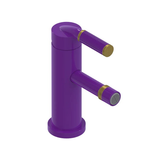 Rubinet Single Control Bidet Fitting (less drain) Purple Haze