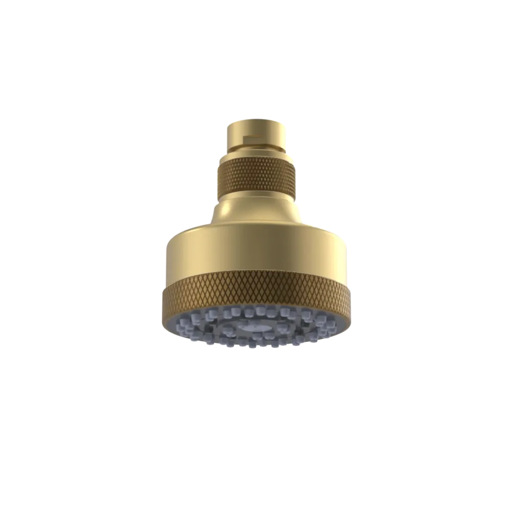Rubinet 3 FUNCTION SHOWER HEAD Satin Brass