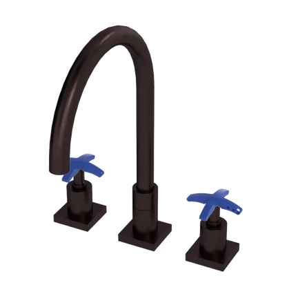 Rubinet Widespread Kitchen Set Oil Rubbed Bronze