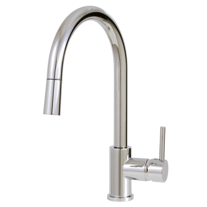 Aquabrass Pull-down single stream mode kitchen faucet