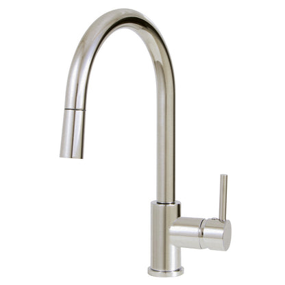 Aquabrass Pull-down single stream mode kitchen faucet
